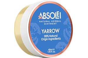 Absolei Haemorrhoids Ointment, Natural Yarrow Ointment to Soothe The Pain, Swelling and Itching, 40 ml