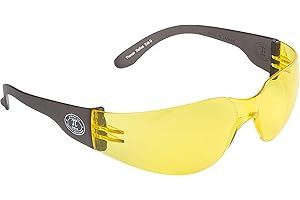 PiWear Dallas YT rahmenlose gelb getönte Sportbrille Sonnenbrille ultraleicht