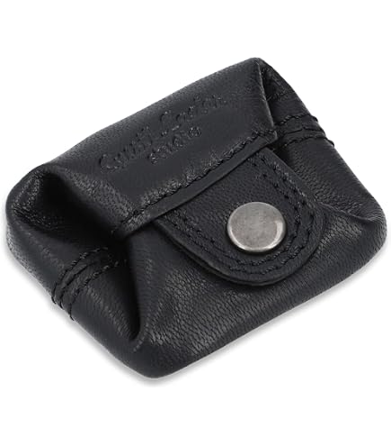Aabellay Porte-Monnaie En Cuir Rustique Avec Poche Lune - Marron