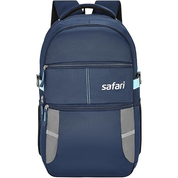 Buy Safari Omega spacious/large laptop backpack with Raincover, college bag, travel bag for men and women, Black, 30 Litre at