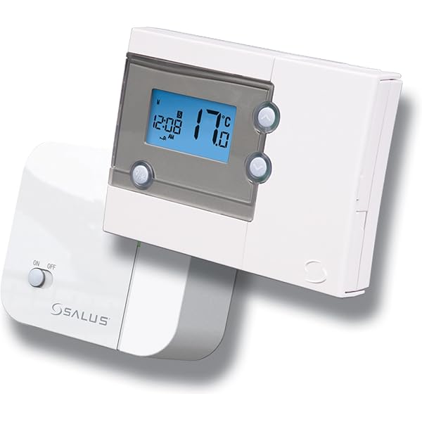 Salus RT500RF Programmable Radio Frequency Room stat : Amazon.co.uk: DIY u0026  Tools