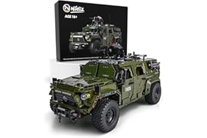 Nifeliz Warrior Militaire Voiture pour Adulte, Technical SUV Tout-Terrain Sets de Jeu de Construction, Maquette de Voituren Cadeau 3175 Pièces
