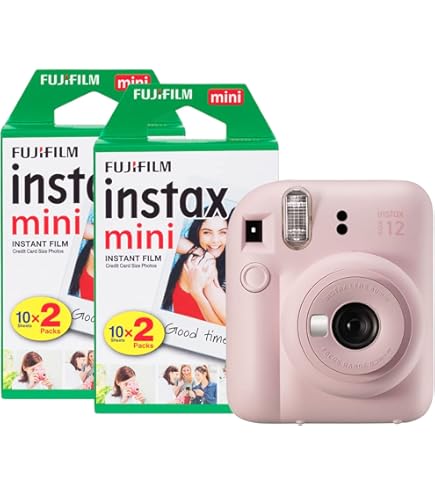 Fujifilm Mini7s-pk Instax Mini 7s Color Film Camera 62 x 46 mm