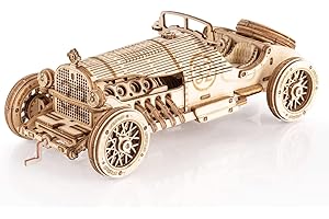 RoWood Puzzle 3D Madera Auto Maquetas para Construir Adultos | Coche Deportivo Maquetas Rompecabezas Madera | Regalos para Adultos y Adolescente