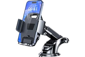 Beikell Porta Cellulare Auto, Supporto Telefono Auto 360 Gradi di Rotazione per Parabrezza e Cruscotto