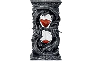 Nemesis Now Time Guardian Dragon piaskowy timer 18 cm, żywica, szary