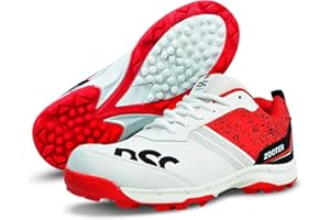 DSC Men Zooter Boys Cricket Shoe Size 6 (White-Blue)