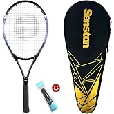 Senston Tennis Racquet Moulding One Piece,Unisex,Including Tennis Bag/1 Grip/1 Shock Absorbers