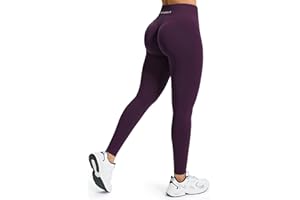 JOYSPELS Seamless Bums Lifting Gym Leggings for Women UK High Waist Tummy Control Womens Activewear Workout Sports Running Yoga Pants