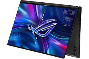 Asus ROG Flow X16 Gaming Convertible wyświetlacz 16,0" 2,5 K WQXGA 165 Hz mini-LED 16:10, AMD Ryzen 7-6800HS, 32 GB RAM, 1 TB SSD, NVIDIA RTX 3060, Windows 11, klawiatura QWERTZ, Eclipse Grey