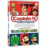 Captain N: Der Game Master + The New Super Mario World Serie - Komplettbox - Animationsserien erstmals zum Kino-Film in Samml