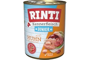 RINTI Kennerfleisch Junior + Huhn 12 x 800 g