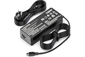 Etssembo 100W 96W 90W 87W 65W 45W Laptop Ladekabel USB C Netzteil Ladegerät für MacBook Pro/Air, Dell Latitude, Lenovo ThinkPad, HP Spectre X360, Asus/Acer Chromebook, Type C Universal Charger Adapter