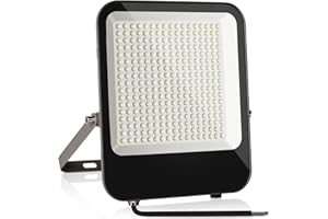 Tayire Focos LED Exterior 200W, 20000LM 6500K Blanco Frío Superbrillante Luces LED Exterior, Proyector LED Impermeable IP65 Luz de Inundación para Terraza, Jardín, Patio, Parque, Garaje, Pasillo