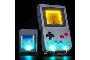 BRICKBLING Light Kit Compatible with Lego Game Boy 72046 (No Model), Decoration Lighting Set Compatible with Lego Game Boy Creative Toys
