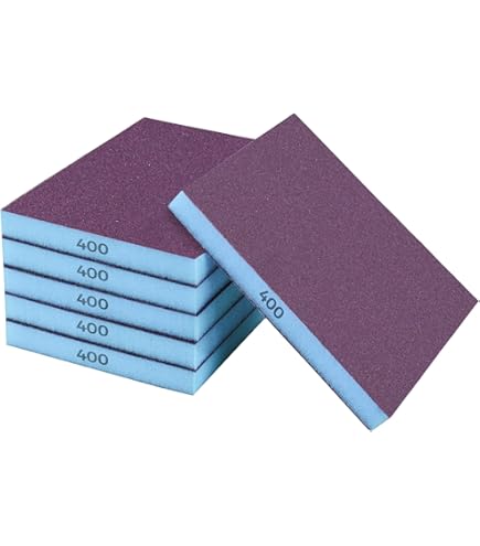 24 stuks 320-2500 schuursponsenset, ultrafijne schuimschuurpads