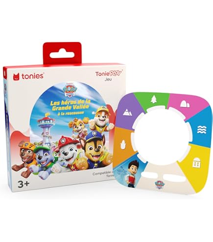 Toniebox 2 Pack - Boîte à Histoires Sans écran Pour Enfants 1-9 Ans, Avec Tonie Rubie, Rouge