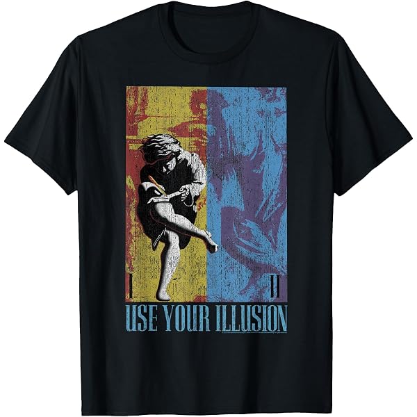 Guns N' Roses Use Your Illusion II Oficial Camiseta : Amazon.es: Moda