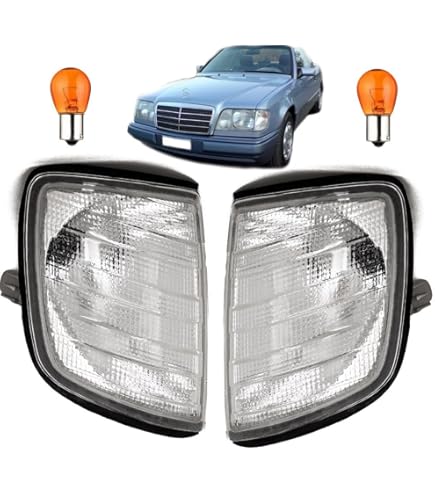 Scheinwerfer Rechts Für Mercedes W124 (07/93-06/95) | Inkl. Leuchtmittel | E-geprüft