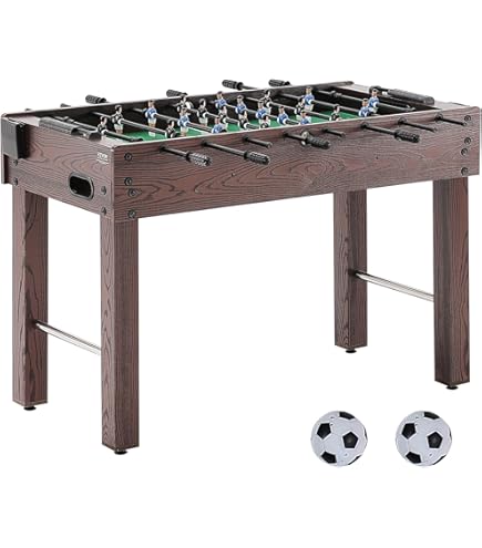 Calcio Balilla HOMCOM Professionale - 92x46x78 Cm, In Legno MDF, Per Bambini E Adulti