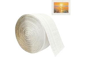 bechoanigel Molduras autoadhesivas blancas 10 m x 10 cm x 5 mm, cenefa autoadhesiva resistente al agua, molduras de estuco para pared, cenefa autoadhesiva, blanco, adecuado para pasillos, murales