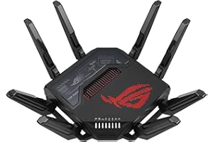 Asus Rog Rapture GT-BE98 Router, Czarny, ‎35,04 x 35,04 x 22,06 cm; 2 kg