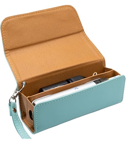 2 Sacchetti Per Sigarette Elettroniche In PU - Con Cordino, Bianco E Nero