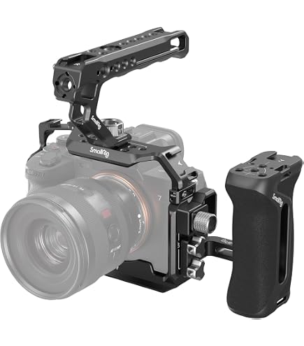 PULUZ Handheld Camera Cage Aluminum Alloy Camera Vi Produktbild-Vorschau 8