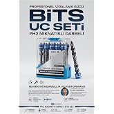 Transformacion PH2 Mıknatıslı Yıldız Bits U&ccedil; Seti 10 Par&ccedil;a Kutulu 65mm Mavi Halkalı Darbeli Matkap Ucu Vidalama Aparatı 72355