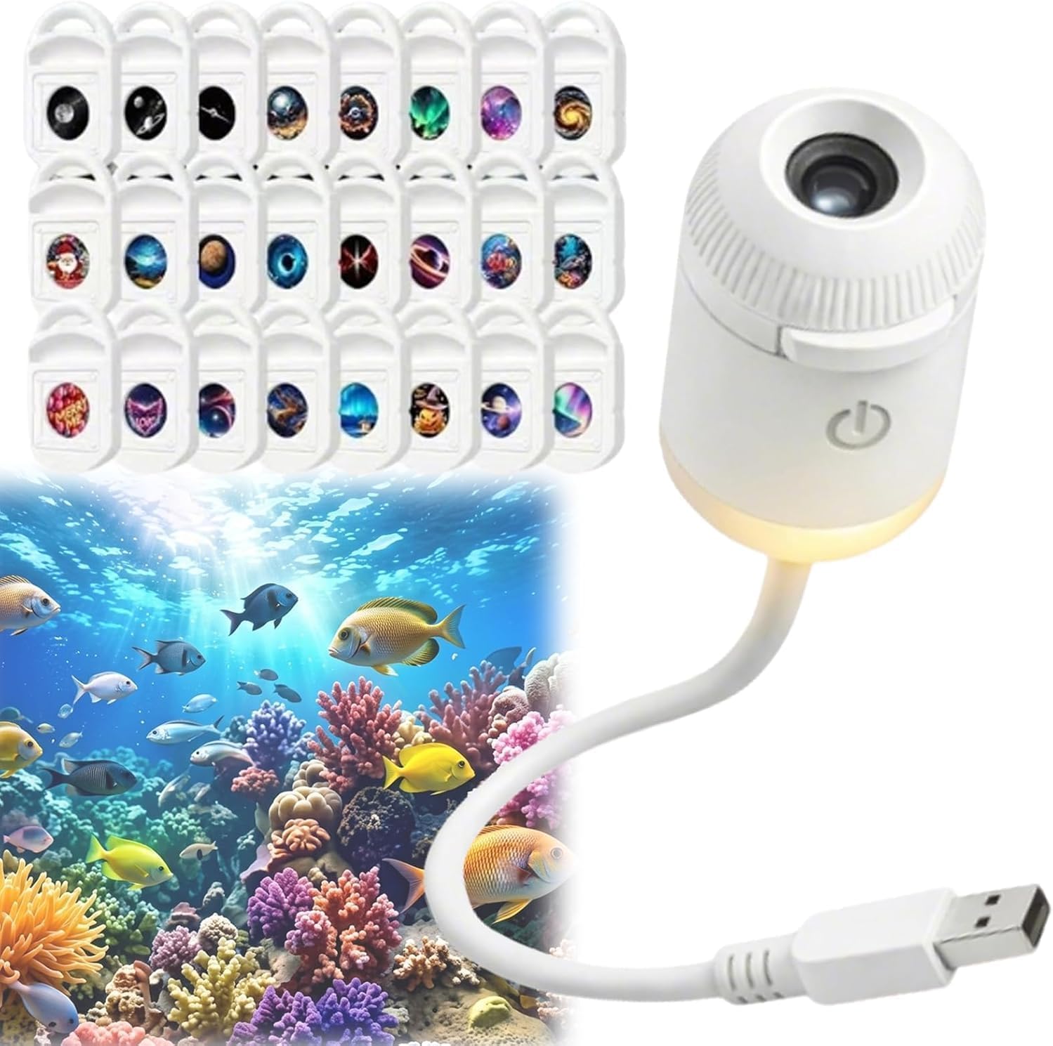 Qualité de Fabrication & Durabilité : Lampe Projecteur 5D HD USB Plug Play Projecti