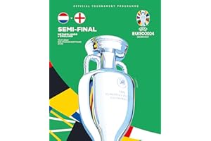 UEFA EURO 2024 Official Semi-Final 2 Programme - Netherlands v England