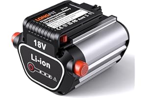 LONG FIT Batterie de Remplacement 18V 3,5 Ah pour Gardena BLi-18 9840-20 9839-20, Compatible avec Le Système Li-ION Gardena Li-18, Convient au Chargeur Original Gardena 18V Li-ION 8833-28, 8832-20 (1)