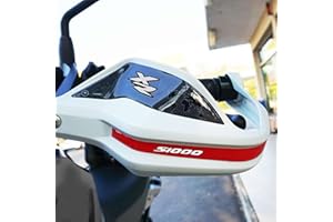 LABELBIKE Adesivi 3D Protezioni Paramani compatibili con moto BMW S 1000 XR 2017-2023 Grigio-Rosso