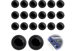 AZUSHWER 20 Pcs Car Door Shock Absorber, Universal Car Door Protection Sticker, Thickening Anti-Collision Vehicle Gate Shock Absorption Pads for Cars Collision Avoidance, Cars Accessories for Door Collisions