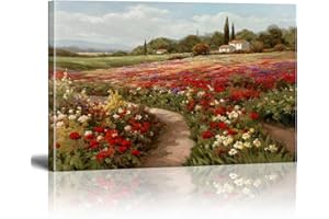 Yooyu Claude Monet Pappeln Mohn Felder Landschaft auf Leinwand Malerei Plakate und Drucke Cuadros Wandkunst Bild Wohnkultur 70x100cm Rahmenlos