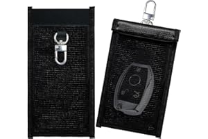 Valart Cage de Faraday ignifuge porte documents peut être mis en ordinateur portable tablette,téléphone RFID anti-piratage NFC WiFi GPS IPAD Capable d'assurer sécurité pendant voyage(XS-21 * 10 cm)