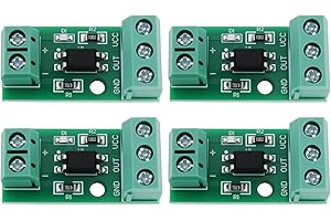 The Lord of the Tools 4X Module D'isolation Optocoupleur 4X 1 Canal PC817 (12 V) Adapté à L'isolation du Signal D'isolateur