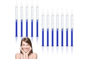 DWZAIN 35% Teeth Whitening Gels Refills Gel 12 Pcs 3ml Teeth Whitening Gel Kit Suitable for Home, Office or Travelling,Tooth Whitener Gels for Sensitive Teeth