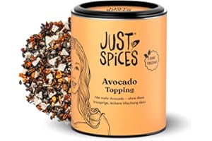 ‎JUST SPICES Just Spices Avocado Topping I Knuspriges Finish für jedes Avocado-Gericht mit Sesam I Gewürzdose, 60 g