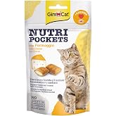 GimCat Nutripockets Kedi &Ouml;d&uuml;l&uuml; Peynir Taurin, 60 g