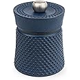 PEUGEOT - Bali 8 cm Pepper Mill - Classic Grind System - Cast Iron - Lifetime Guaranteed Mechanism - Made in France - Blue Colour
