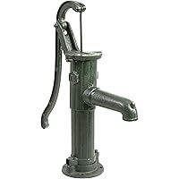 Ribelli Schwengelpumpe Gartenpumpe Handpumpe Wasserpumpe manuell und energiesparend Rundflansch Typ 75 Nostalgie