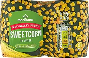 Morrisons Sweetcorn in Water, 640g|200