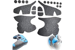 VJUYSW Grip Adhesive Compatible with PS5 Controller Cover Pad Adhesive Skin for Playstation 5 Accessories Tape manette ps5 noir