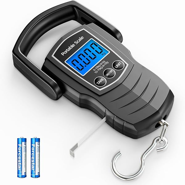 Samsonite Bilancia Digitale Per Valigie, Portatile E Precisa Fino A 36kg Con Metro A Nastro Integrato