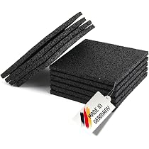 GMP Bautenschutzmatte 5 mm x 90 cm x 1 m | Terassenpad Rolle | Unterleger Gerüstbau | Unterkonstruktion WPC, Fliesen, Dielen | Verschiedene Größen | Gummigranulat