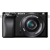 Sony Alpha 6100L - Kit Fotocamera Digitale Mirrorless con Obiettivo Intercambiabile SELP 16-50mm, Sensore APS-C, Video 4K, Re