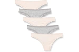 Iris & Lilly Braguitas Brasileñas de Estilo Sexy Mujer, Pack de 5