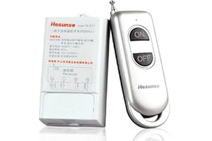 MASUNN Yl-A1T 300M 220V 30A Interrupteur sans Fil À Distance De 30 A Commutateur sans Fil Haute Puissance 3000W avec Télécommande