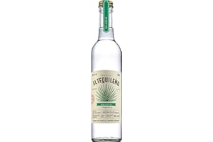 El Tequileño Blanco Tequila 50cl, 38% ABV | 70% Jalisco Blue Agave, Vegan and Gluten Free, Smooth and Sweet Agave Tequila | Family Owned Distillery |